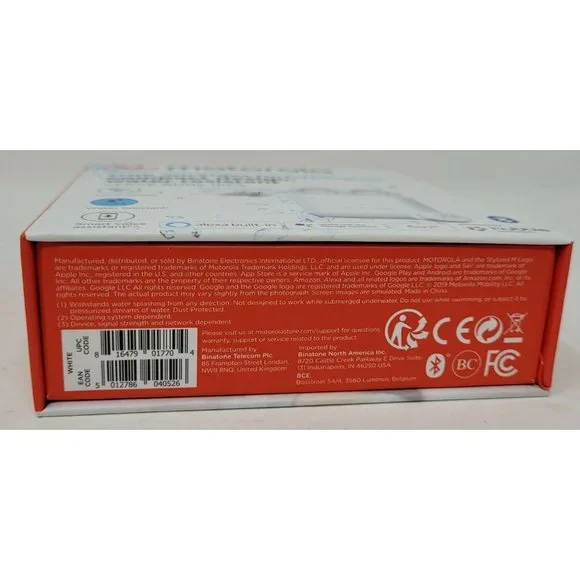 Motorola Verve Buds 110 Bluetooth Wireless Earbuds Headphones & Charging Base - Picture 5 of 5